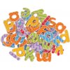 Bigjigs Toys Magnetická farebná abeceda (malé písmená)