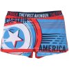 SunCity · Detské / chlapčenské plavky boxerky Captain America - The First Avenger - Marvel Modrá