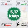 Hybridná elektráreň | 5,17kWp | (Huawei, cena bez dotácie)