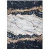 Dywany Łuszczów Andre Marble 1124 Čiernobiela