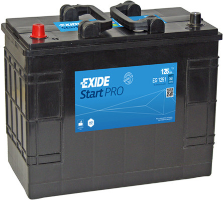 Exide StartPRO 12V 125Ah 760A EG1251