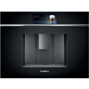 Siemens Vstavaný kávovar Siemens iQ700 CT718L1B0, 1500 W, WLAN, funkcia One Touch, detská poistka, nádržka na vodu 2,4 l, nádoba na kávové zrná 500 g, čierna