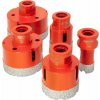 EXTOL PREMIUM Sada diamantových korunkových vrtákov do uhlovej brúsky, 5ks, Ø20-35-45-55-68mm 8802995