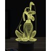 Beling 3D lampa,Pluto, 7 farebná OR27