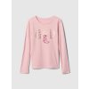 GAP Detské tričko s logom Ružová XS Ružová Ružová