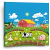 Sablio Obraz Farma - 50x50 cm