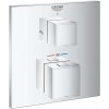 Grohe Grohtherm Cube - Termostatická batéria pod omietku na 2 spotrebiče, chróm - 24154000