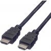 Value HDMI prepojovací kábel Zástrčka HDMI-A, Zástrčka HDMI-A 5.00 m čierna 11.99.5557 tienený HDMI kábel; 11.99.5557