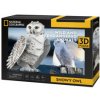 Puzzle 3D. Śnieżna sowa DS1079H