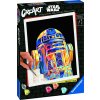 RAVENSBURGER CreArt Malování podle čísel: Star Wars: R2-D2