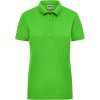 James & Nicholson Polokošile JN 829, krátký rukáv, dámská COT02082904201-lime green S Zelená lime