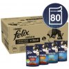 Felix Fantastic s hovädzím kuraťom tuniakom a treskou v želé 80 x 85 g