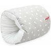 SCAMP Vankúš na dojčenie na ruku Little Heart White Grey