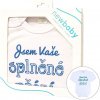 Body s potlačou New Baby Som Vaše splnené prianie - darčekové balenie - 80 (9-12m)