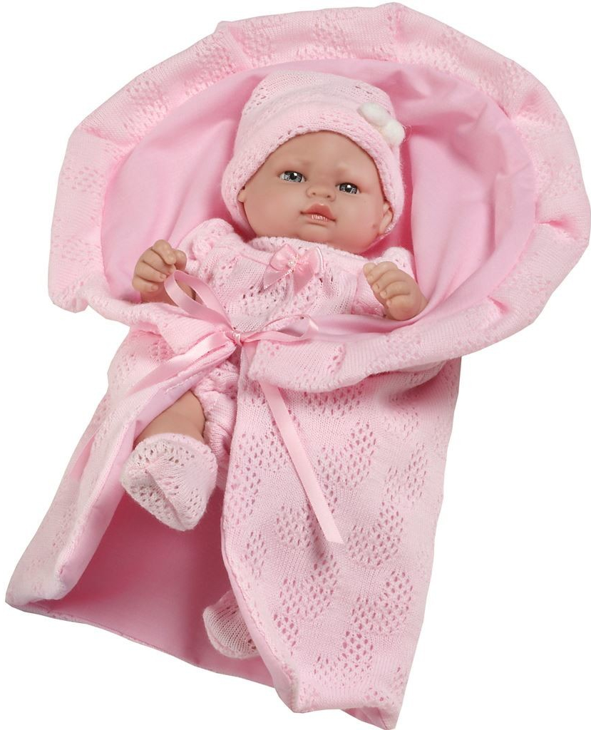 Berbesa -bábätko Anička 28cm Ružová