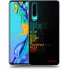 Picasee silikónový prehľadný obal pre Huawei P30 - Motto života