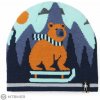 Smartwool Kids' Reversible Art Beanie Everyday čiapka pacific blue