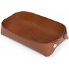 Miiko Design Odkladacia miska z pravej kože Rove, hnedá
