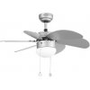 Stropný ventilátor s osvetlením Faro PALAO 33186 sivá + ZDARMA Predĺžená záruka na 3 roky