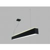 LED2 3314953DT Závesné svietidlo LINO II 120 230V, 32W, 3000K/3500K/4000K, 4480lm,CRI90,IP20,TRIAK,čierna