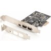 DIGITUS PCI Express Card, Firewire 1394a (2+1 porty)