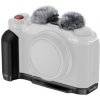 SmallRig 4876 montážna doska v tvare L so silikónovou rukoväťou pre FUJIFILM X-M5 Black