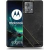Picasee silikónový prehľadný obal pre Motorola Edge 40 Neo - Black tile