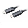AKASA - USB 3.1 typ C na typ C kabel - 100 cm (AK-CBUB26-10BK)