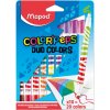 Fixky Maped ColorPeps DUO obojstranné 10 farieb