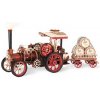 ROBOTIME Rokr 3D dřevěné puzzle Parní stroj 469 ks