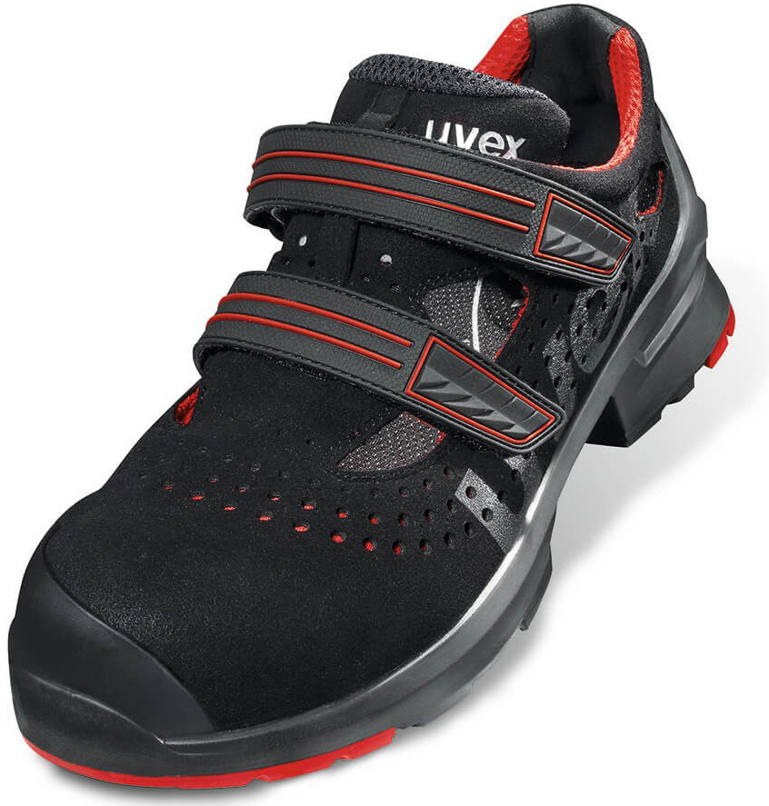 UVEX 8536 S1P SRC obuv Čierna-Červená
