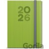 Denní diář 2026 David Vigo A5 zelená - Baloušek