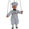 Sádrová marioneta Kuchár, 20 cm