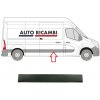 Ochranná lišta Renault Master od 2010 pravá, posuvné dvere 1465 mm 828200148R