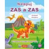 Nalepuj ZAS a ZAS - Dinosauři / Dinosaury - snímatelné / snímateľné samolepky (CZ/SK vydání)