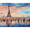 Zuty – Maľovanie Podľa Čísel – Eiffelova Veža A Zore, 80 × 100 cm, Plátno 8596530071945