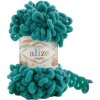 Pletacia priadza Alize PUFFY 847 zelená smaragdová