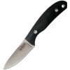 Casstrom CASS-10620 Safari Mini Hunter lovecký nôž 6,5 cm, Satin, čierna, G10, kožené puzdro