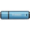 Kingston IronKey Vault Privacy 50/256GB/USB 3.2/USB-A/Modrá