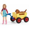 Schleich 42543 Výlet s ručním vozíkem