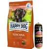 Happy Dog Supreme Toscana 12,5kg + Prémiová tyčinka na krmivo pre psov Hektor 900g ZDARMA