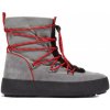 MOON BOOT-Mtrack Slip-On Sport grey/red Šedá 41
