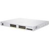 BAZAR - Cisco switch CBS250-24PP-4G (24xGbE,4xSFP,24xPoE+,100W,fanless) - REFRESH - Po opravě (Náhradní krabice)