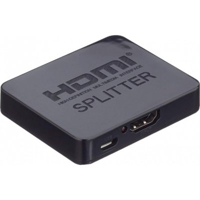 PremiumCord HDMI splitter 1-2 porty, s napájením z USB, 4K, FULL HD, 3D (KHSPLIT2C)