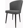 Súprava jedálenských stoličiek Rubi Grey and Black, 2 ks, 2 ks