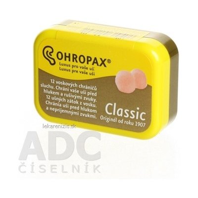 OHROPAX USNE VLOZKY CLASSIC 12KS