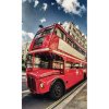 DIMEX fototapeta Londýnský autobus MS-2-0017 - 150 x 250 cm (150g VLIES - LEPIDLO ZADARMO)