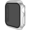 AppleKing púzdro s tvrdeným Anti-Spy sklom pre Apple Watch 44mm - strieborné - možnosť vrátiť tovar ZADARMO do 30tich dní