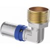 Mexen PEX-P lisovacie koleno, lisované PEX 25 x 3/4 GZ - W97127-2534M-00