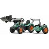 Falk FALK - Šlapací traktor Farm Lander s nakladačem, rypadlem a vlečkou